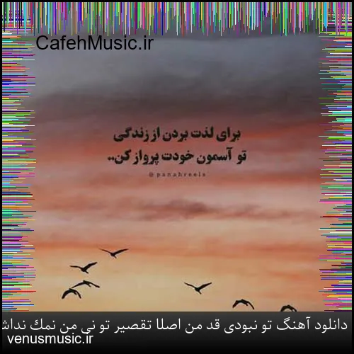 دانلود آهنگ تو نبودی قد من اصلا تقصیر تو نی من نمک نداشت دستم راشد یوسفی
